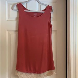 LOGO Tunic with Lace
